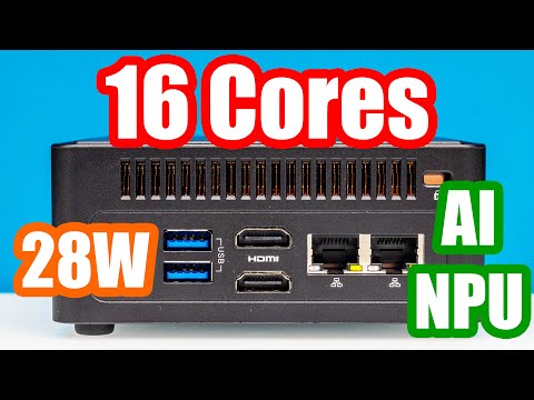 NEW AI Accelerated NUC with 16 Cores from ASRock