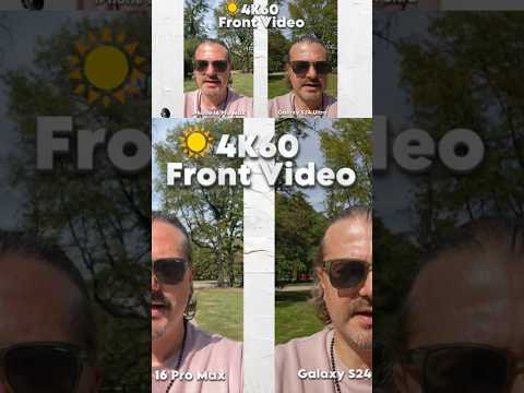 iPhone 16 Pro Max vs Galaxy S24 Ultra: The Ultimate Camera Comparison #phoneyear