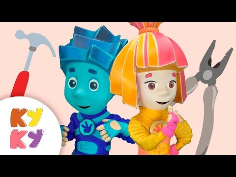 КУКУТИКИ Все Песни - Сборник с Фиксиками Фиксипелки - Барабан, Пассатижи, Помогатор, Винтик