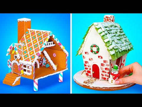 2 Gingerbread Houses || Awesome Christmas Treat For You And Your Pet Hamster!