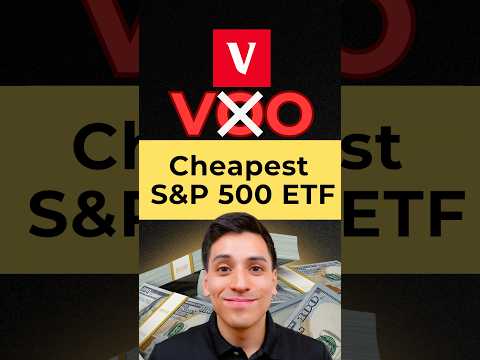 Best S&amp;P 500 ETF for Long-Term Investing (Is it VOO?) #etfinvesting #voo #investing #stockmarket