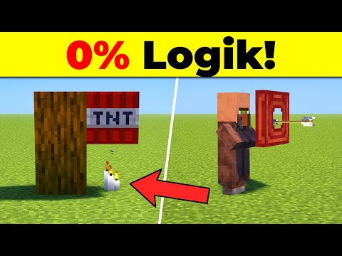 MINECRAFT LOGIK die KEINEN SINN ergibt!