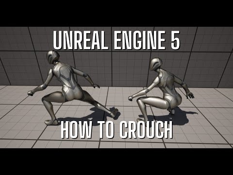 Unreal Engine 5 Tutorial - How to Crouch