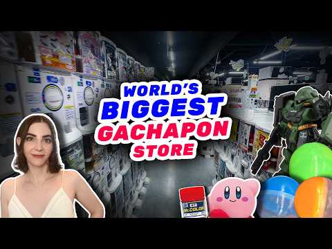 World's BIGGEST Capsule Toy Store – 3,000+ Machines!