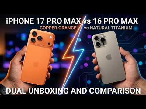 Iphone  16Pro Max vs iPhone 17Pro Max 