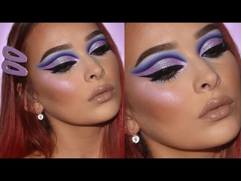 LILAC CUT CREASE | Makeup Tutorial
