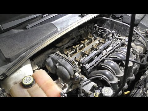 Замена прокладки крышки клапанов на Ford Focus 3 1,6 Форд Фокус 2013 года