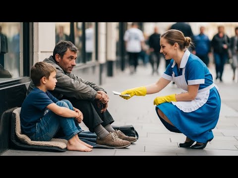 Миллионер стал нищим, чтоб найти мать сыну, и был поражен уборщицей