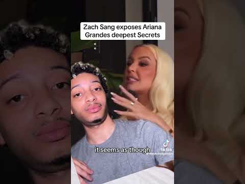 I wouldn’t trust Zach either. I’m worried for Ariana 😬. #arianagrande #tanamongeau