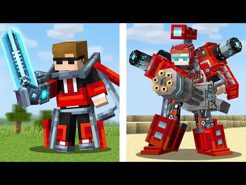 I Added a Power Suit to Minecraft