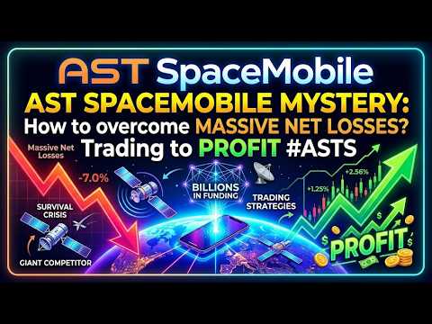 [FullVer] AST SpaceMobile Mystery: How to overcome massive net losses? Trading to profit #ASTS