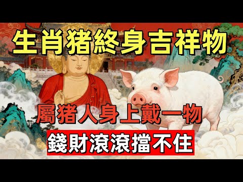 生肖猪終身吉祥物！屬猪人身上戴一物！帶來意想不到的好處！催旺正財！助力偏財！錢財滾滾擋不住！#生肖星象#屬相運勢#生肖#家運#手寫#生肖運勢的那些事#先知#風水變化#提升運勢