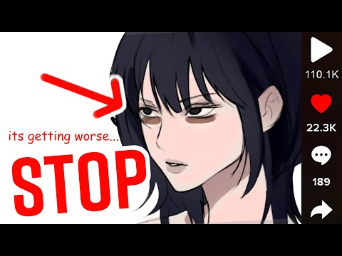 TIKTOK ART TIPS ARE GETTING WORSE...