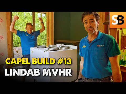 Robin Installs the Lindab MVHR System - Capel #13
