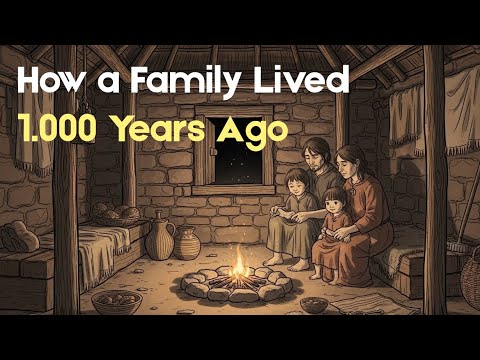 How a Family Lived 1.000 Years Ago | Learn English Through Story | Sleep Calm Stories
