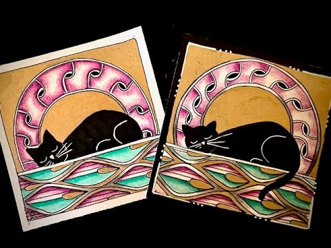 #inktobertangles  (Itty Bitty Kitty Adventure Vol 2)