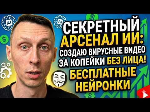 Бесплатный ИИ-арсенал для YouTube заработка: Без камеры, миллионы просмотров!