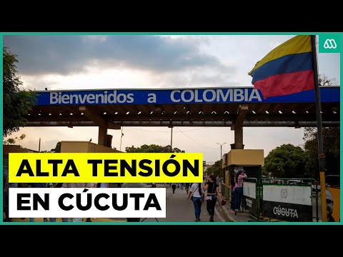 Masivo flujo de migrantes en Cúcuta genera tensión fronteriza