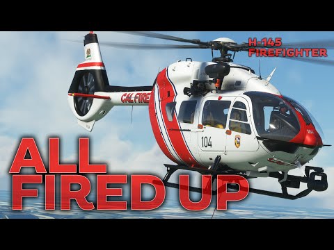Fire Fighting in FS2020 | H-145 Helicopter mission