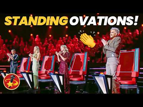 UNFORGETTABLE Standing Ovations! 👏 Blind Auditions That SHOOK the Coaches