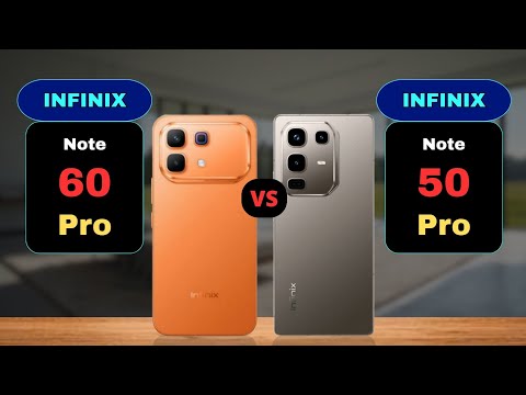 Infinix Note 60 Pro vs Infinix Note 50 Pro Comparison