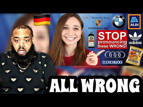 AMERICAN REACTS to 15 German brands YOU pronounce WRONG! 🇩🇪