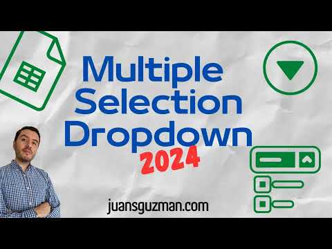 Create a MULTIPLE Selection Dropdown in Google Sheets with Apps Script - 🚀