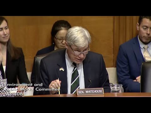Ranking Member Whitehouse Remarks on Carbon Capture in EPW Committee Hearing
