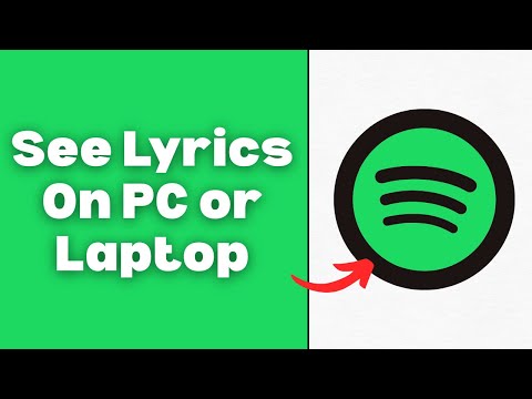 How To See Lyrics On Spotify PC or Laptop - Step By Step