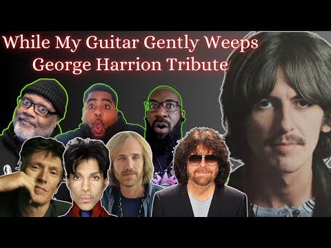 'While My Guitar Gently Weeps' - Reaction! Prince, Jeff Lynne, Tom Petty, Steve Winwood! Allstars!!