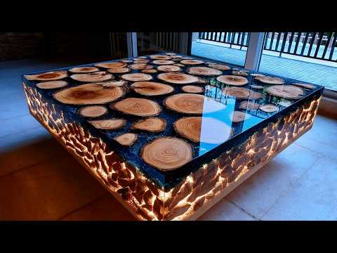 This Firewood Table Comes Alive with Music! | Atomstack Hurricane 55W