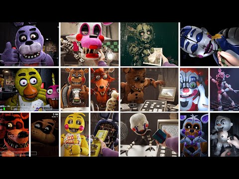 FNaF Animatronics Become Friends 🤝