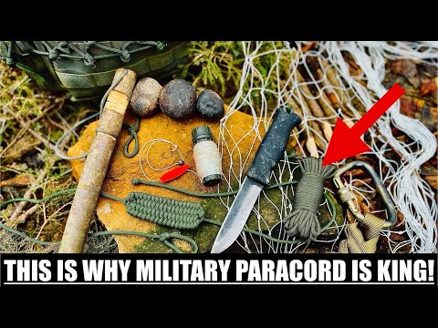 Learn 10 Ingenious Military Paracord Survival Skills!