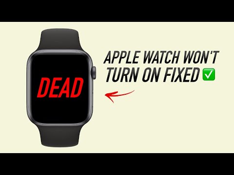 Apple Watch Won't Turn On? Here’s The Fix!