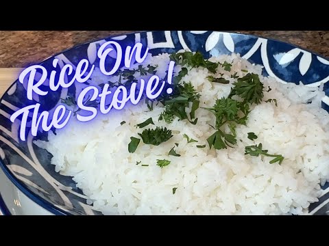 How To Cook The Perfect Rice On Stove Top!