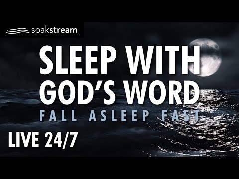 LIVE 24/7 – Sleep With God’s Word | Peaceful Bible Reading for Rest & Prayer