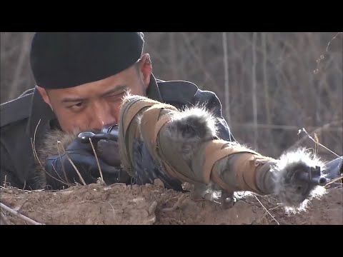 日軍屠村，高手一槍打中砲彈，瞬間滅掉日軍一個連 ⚔️ 抗日 | Kung Fu