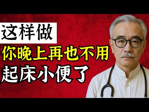 老年人：这个错误是你夜间起夜小便的原因！ | 博士赵鹏