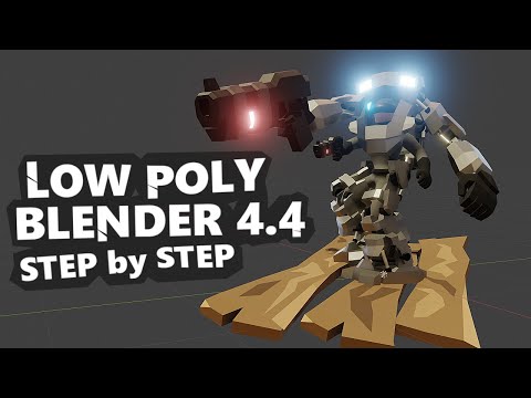 Step by Step Low Poly Modeling in Blender 4 4