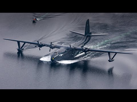 LAST EVER Martin Mars Takeoff From Sproat Lake! Philippine Mars' Penultimate Flight