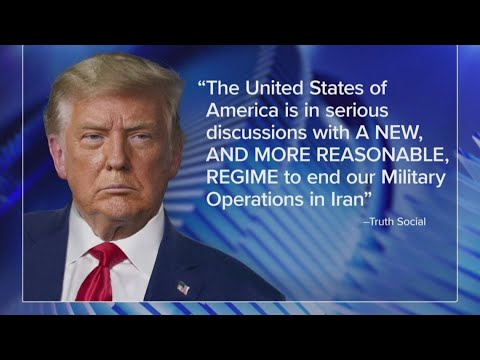 Trump sets sights on oil in Iran as 50,000 American troops are in Middle East