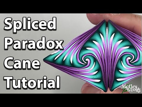 Spliced Paradox Polymer Clay Cane Tutorial