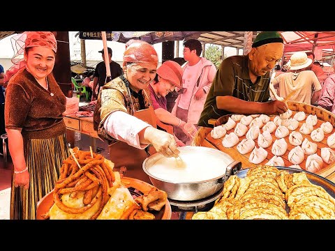 China-Kyrgyzstan Border Bazaar Market 🇨🇳 🇰🇬
