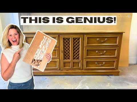 I Bought This Old Cabinet For $50, And You Won't Believe The Result | DIY Furniture Flip