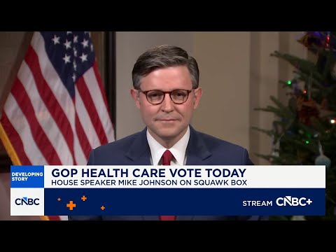 House Speaker Mike Johnson on upcoming GOP health care vote