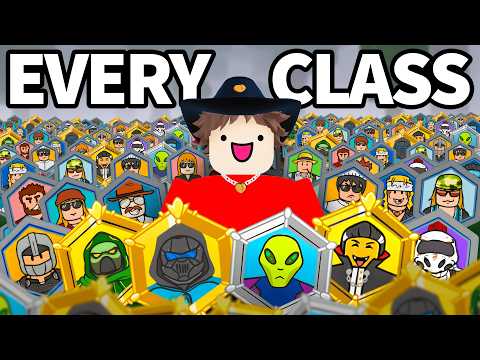 Surviving 99 Nights But I Combined EVERY Class