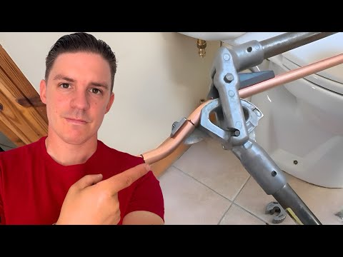 Pipe Bending Tutorial On A Full Toilet Rebuild!