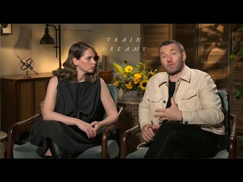 TRAIN DREAMS Full interview - JOEL EDGERTON - Felicity Jones, William H. Macy, @juditadasilva