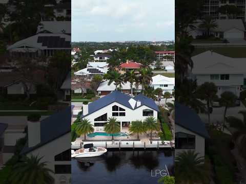 $3,425,000 🔥 Luxury Waterfront Home with Modern Design in Lighthouse Point, FL