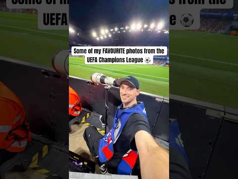 My Favourite UEFA Champions League photos, which edit do you prefer? Lightroom or Photoshop? ⚽️